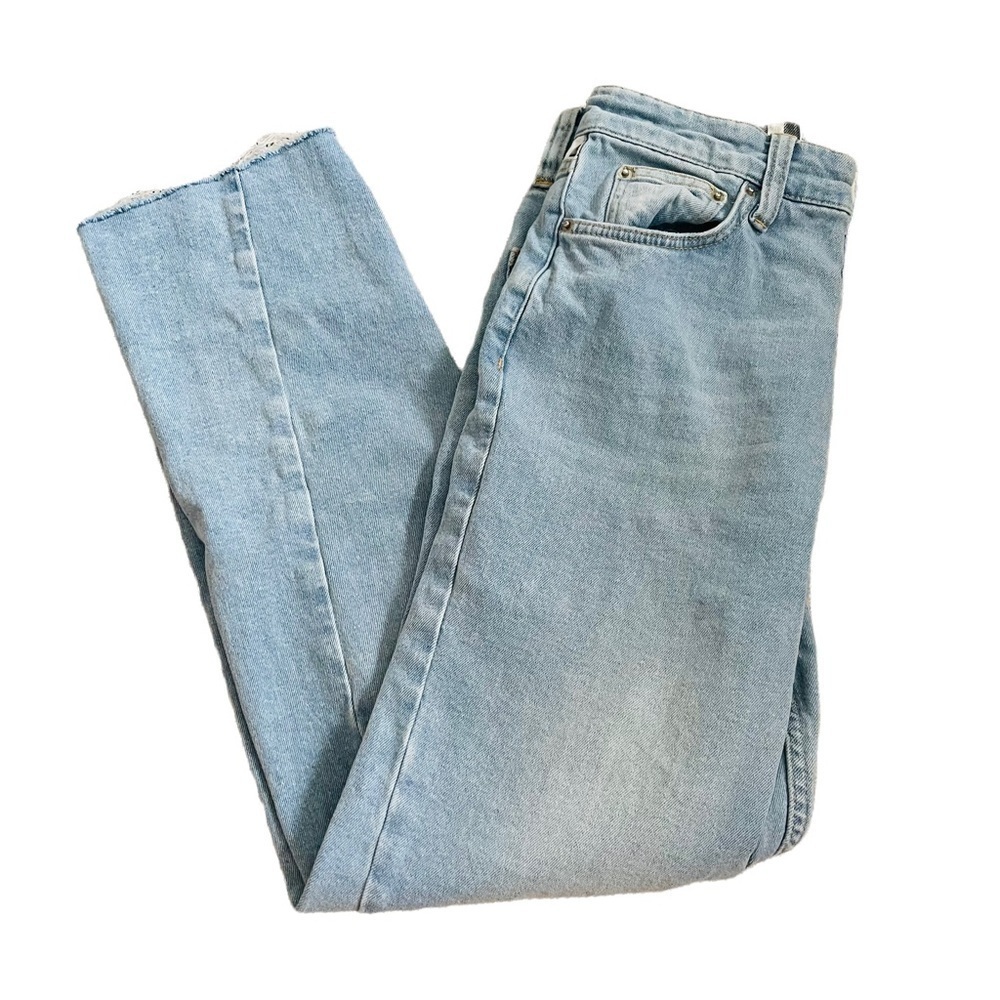 BDG Girlfriend High-Rise Jean – Striped Yoke - Picture 5 of 9